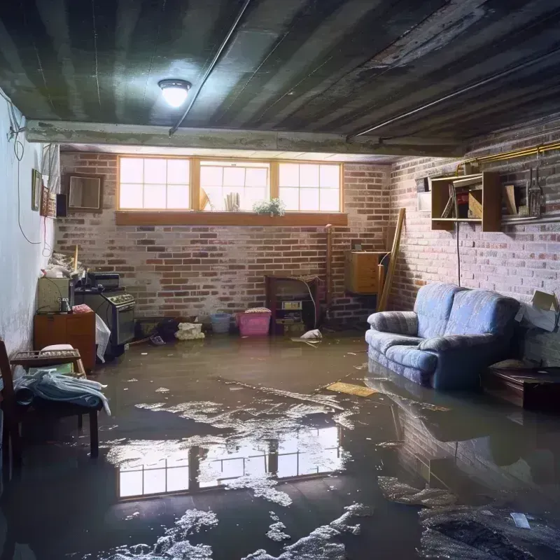 Flooded Basement Cleanup in Eglin Village, FL